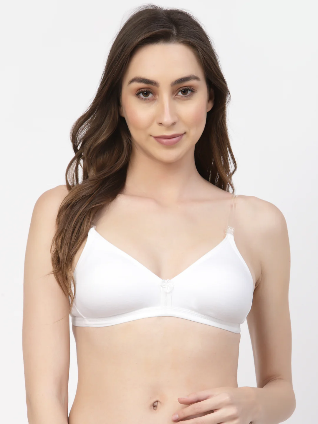 Women's Convertible Straps T-Shirt Bra Non Padded & Non-Wired Medium Coverage - Image 7